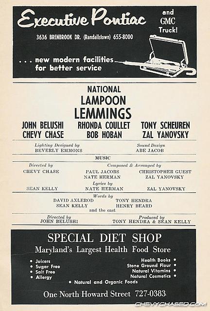 Lemmings playbill page 2