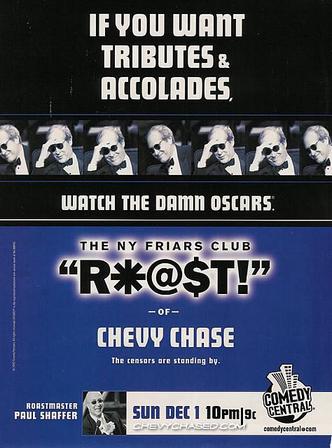 friar's club roast ad