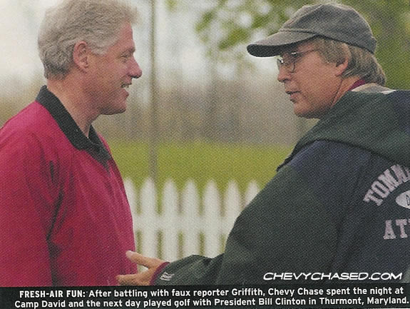golf with clinton