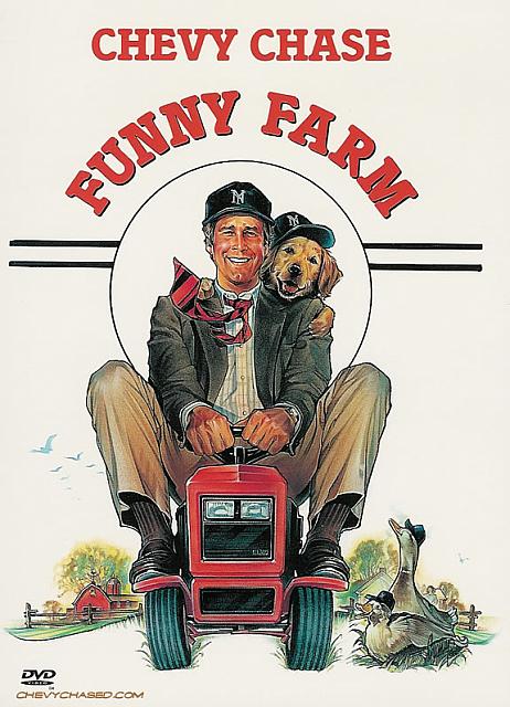 funny farm dvd (front)