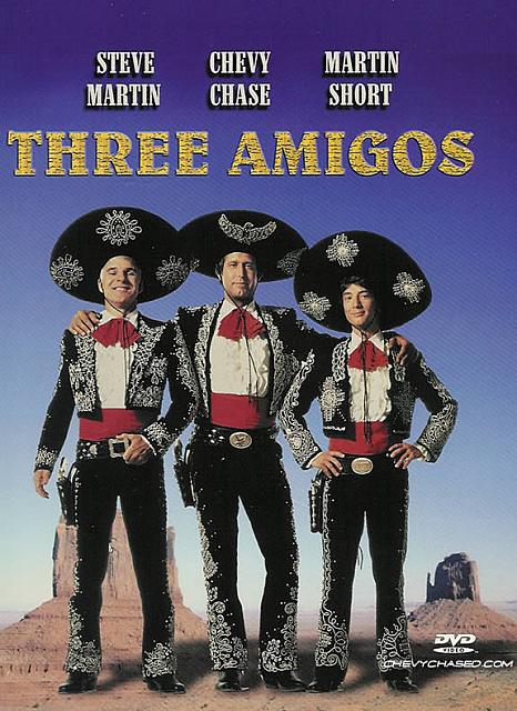 three amigos dvd (front)